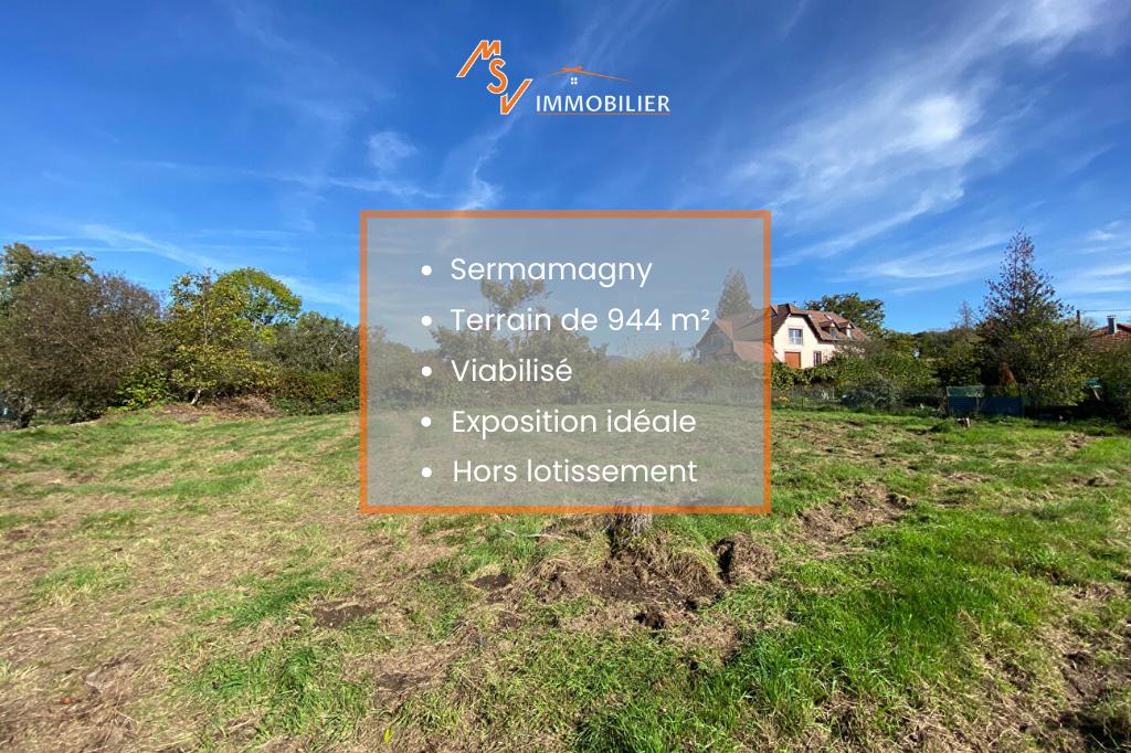 Terrain constructible Sermamagny